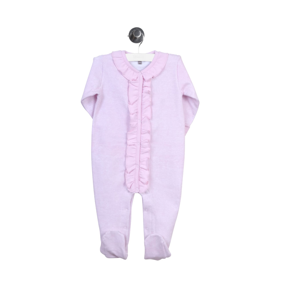 pijama bebe niña oso rosado pjf06430-i18 - Opaline pijama bebe oso