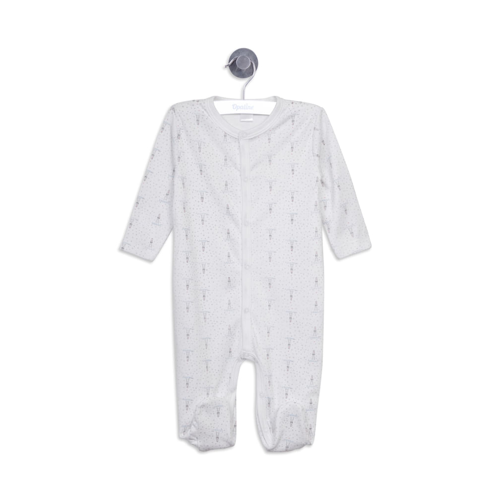 pijama blanco bebe