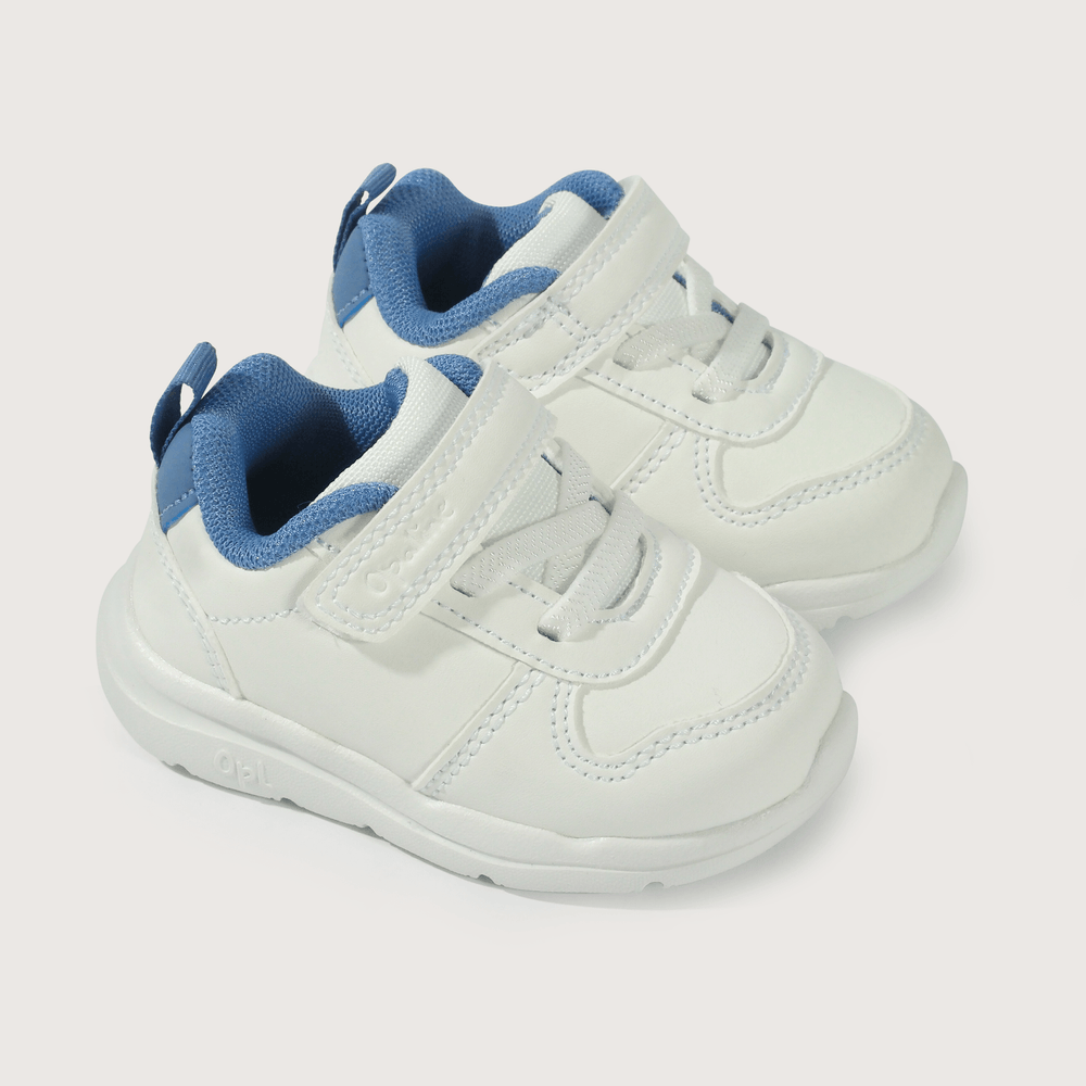 Zapatillas Deportivas Deportivas Blancas NiÃ±o Velcro Zapatilla Deportiva  Blanca Con Velcro Para Niño Opaline